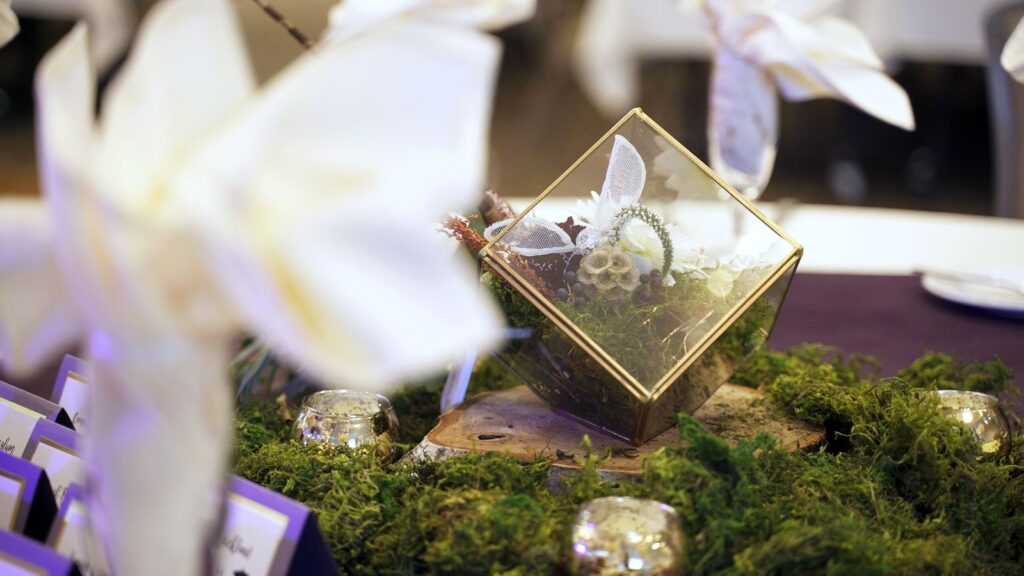 Geeky wedding decor at Bearpath Golf and Country Club Wedding